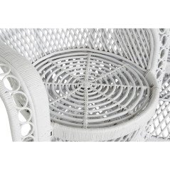 Poltrona da giardino DKD Home Decor Bianco 188 x 50 x 140 cm 154 x 70 x 144 cm 15700 x 68 x 145,5 cm