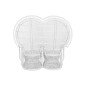 Garden sofa DKD Home Decor White 188 x 50 x 140 cm 154 x 70 x 144 cm 15700 x 68 x 145,5 cm Garden sofa DKD Home Decor White 188 x 50 x 140 cm 154 x 70 x 144 cm 15700 x 68 x 145,5 cm