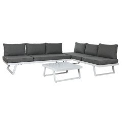 Mobili da giardino Home ESPRIT Grigio 130 x 68 x 65 cm 190 x 70 x 65 cm 198 x 68 x 65 cm