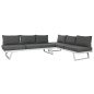 Mobili da giardino Home ESPRIT Grigio 130 x 68 x 65 cm 190 x 70 x 65 cm 198 x 68 x 65 cm Mobili da giardino Home ESPRIT Grigio 130 x 68 x 65 cm 190 x 70 x 65 cm 198 x 68 x 65 cm