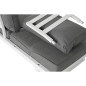 Mobili da giardino Home ESPRIT Grigio 130 x 68 x 65 cm 190 x 70 x 65 cm 198 x 68 x 65 cm Mobili da giardino Home ESPRIT Grigio 130 x 68 x 65 cm 190 x 70 x 65 cm 198 x 68 x 65 cm