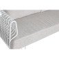 Divano Home ESPRIT Bianco Beige Metallo 180 x 66 x 66 cm Divano Home ESPRIT Bianco Beige Metallo 180 x 66 x 66 cm