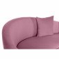Sofa DKD Home Decor Pink Golden Metal Polyester (210 x 120 x 84 cm) Sofa DKD Home Decor Pink Golden Metal Polyester (210 x 120 x 84 cm)
