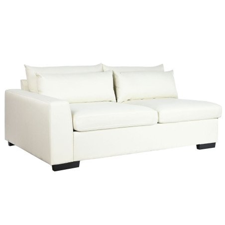 Divano Chaise Longue DKD Home Decor Beige Crema Legno Moderno 386 x 218 x 88 cm