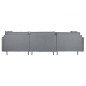 Chaise Longue Sofa DKD Home Decor Grey Metal Modern 276 x 152,5 x 84 cm Chaise Longue Sofa DKD Home Decor Grey Metal Modern 276 x 152,5 x 84 cm