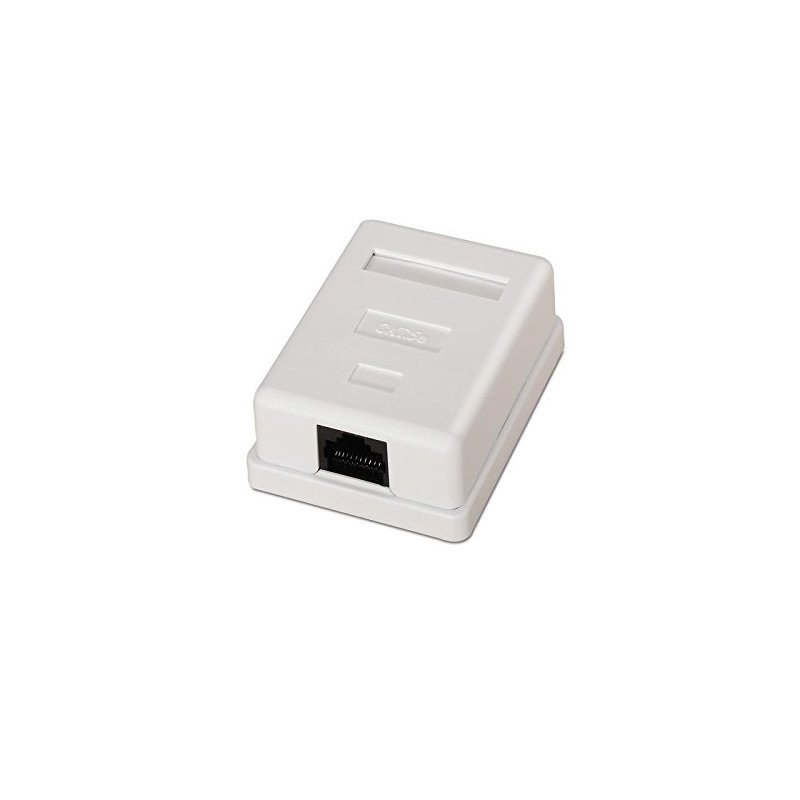 Nanocable roseta superficie cat.6 utp 1 toma