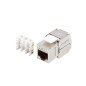 Conector keystone lanberg cat.7 ftp rj45 180 toolless