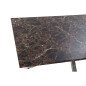Tavolino da Caffè DKD Home Decor Argentato Marmo Acciaio Plastica 130 x 80 x 45 cm Tavolino da Caffè DKD Home Decor Argentato Marmo Acciaio Plastica 130 x 80 x 45 cm