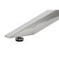 Tavolino da Caffè DKD Home Decor Argentato Marmo Acciaio Plastica 130 x 80 x 45 cm Tavolino da Caffè DKD Home Decor Argentato Marmo Acciaio Plastica 130 x 80 x 45 cm