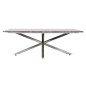 Tavolino da Caffè DKD Home Decor Argentato Marmo Acciaio Plastica 130 x 80 x 45 cm Tavolino da Caffè DKD Home Decor Argentato Marmo Acciaio Plastica 130 x 80 x 45 cm