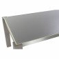 Tavolo da Pranzo DKD Home Decor Cristallo Grigio Alluminio Rovere Vetro Temperato (162 x 92 x 74 cm) Tavolo da Pranzo DKD Home Decor Cristallo Grigio Alluminio Rovere Vetro Temperato (162 x 92 x 74 cm)