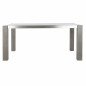 Tavolo da Pranzo DKD Home Decor Cristallo Grigio Alluminio Rovere Vetro Temperato (162 x 92 x 74 cm) Tavolo da Pranzo DKD Home Decor Cristallo Grigio Alluminio Rovere Vetro Temperato (162 x 92 x 74 cm)