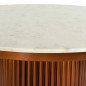 Tavolo da Pranzo DKD Home Decor Metallo Marmo (110 x 110 x 76 cm) Tavolo da Pranzo DKD Home Decor Metallo Marmo (110 x 110 x 76 cm)