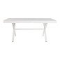 Tavolo da Pranzo DKD Home Decor Bianco Metallo Legno di mango 180 x 90 x 76 cm Tavolo da Pranzo DKD Home Decor Bianco Metallo Legno di mango 180 x 90 x 76 cm