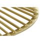 Side table DKD Home Decor Golden Crystal Steel 138 x 66 x 46 cm Side table DKD Home Decor Golden Crystal Steel 138 x 66 x 46 cm