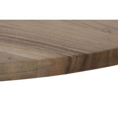 Tavolo da Pranzo DKD Home Decor Metallo Legno di acacia 200 x 110 x 76 cm