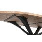 Dining Table DKD Home Decor Metal Acacia 200 x 110 x 76 cm Dining Table DKD Home Decor Metal Acacia 200 x 110 x 76 cm