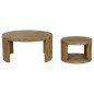 Set di 2 tavoli Home ESPRIT Legno 99 x 99 x 48 cm Set di 2 tavoli Home ESPRIT Legno 99 x 99 x 48 cm