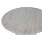 Tavolo da Pranzo Home ESPRIT Bianco legno di mindi 150 x 150 x 75 cm Tavolo da Pranzo Home ESPRIT Bianco legno di mindi 150 x 150 x 75 cm