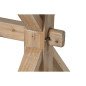 Tavolo da Pranzo Home ESPRIT Naturale Legno 200 x 100 x 80 cm Tavolo da Pranzo Home ESPRIT Naturale Legno 200 x 100 x 80 cm