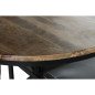 Tavolo aggiuntivo Home ESPRIT Marrone Nero Ferro Legno di mango 116 x 72 x 110 cm Tavolo aggiuntivo Home ESPRIT Marrone Nero Ferro Legno di mango 116 x 72 x 110 cm