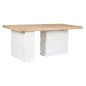 Dining Table Home ESPRIT White Resin Fir 180 x 90 x 77 cm Dining Table Home ESPRIT White Resin Fir 180 x 90 x 77 cm