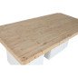 Tavolo da Pranzo Home ESPRIT Bianco Resina Abete 180 x 90 x 77 cm Tavolo da Pranzo Home ESPRIT Bianco Resina Abete 180 x 90 x 77 cm