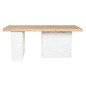 Tavolo da Pranzo Home ESPRIT Bianco Resina Abete 180 x 90 x 77 cm Tavolo da Pranzo Home ESPRIT Bianco Resina Abete 180 x 90 x 77 cm