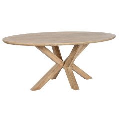 Tavolo da Pranzo Home ESPRIT Naturale Legno di mango 200 x 100 x 77 cm