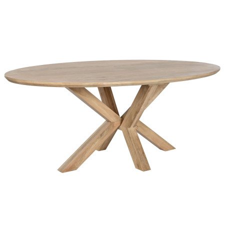 Tavolo da Pranzo Home ESPRIT Naturale Legno di mango 200 x 100 x 77 cm