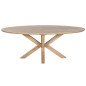 Mesa de Comedor Home ESPRIT Natural Madera de mango 200 x 100 x 77 cm Mesa de Comedor Home ESPRIT Natural Madera de mango 200 x 100 x 77 cm
