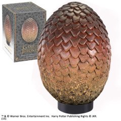 Rplica the noble collection juego de tronos huevo de dragon drogon 20.32 cm