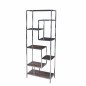 Scaffale DKD Home Decor Argentato Acciaio Legno MDF (80 x 40 x 200 cm) Scaffale DKD Home Decor Argentato Acciaio Legno MDF (80 x 40 x 200 cm)