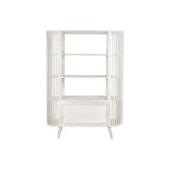 Scaffale DKD Home Decor Bianco Legno di mango 116 x 40 x 160 cm (1)