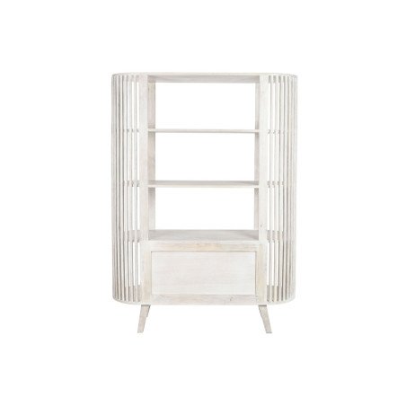 Scaffale DKD Home Decor Bianco Legno di mango 116 x 40 x 160 cm (1)