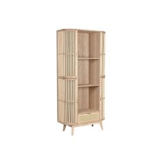 Scaffale Home ESPRIT Naturale Rattan Abete 88 x 36 x 180 cm