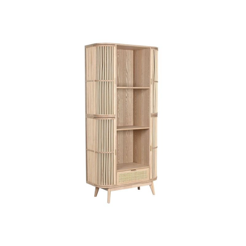 Scaffale Home ESPRIT Naturale Rattan Abete 88 x 36 x 180 cm Scaffale Home ESPRIT Naturale Rattan Abete 88 x 36 x 180 cm
