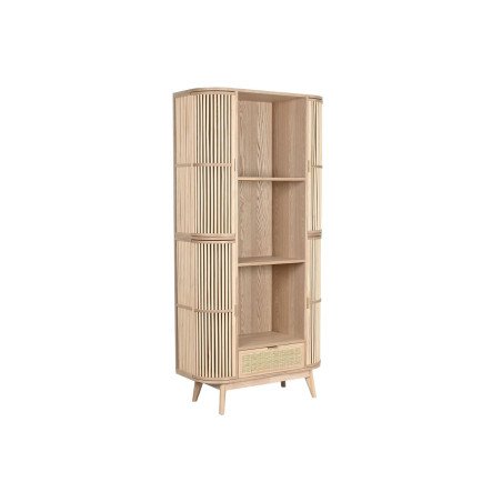 Scaffale Home ESPRIT Naturale Rattan Abete 88 x 36 x 180 cm