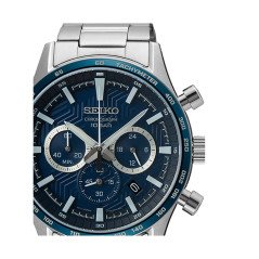 Orologio Uomo Seiko SSB445P1 Argentato