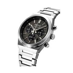Orologio Uomo Seiko SSB455P1 Grigio Argentato