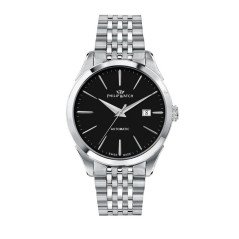 Orologio Uomo Philip Watch R8223217001 Nero Argentato (Ø 41 mm)