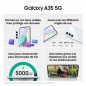 Smartphone Samsung 6 GB RAM 128 GB Azzurro