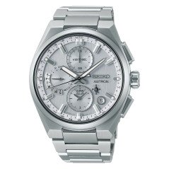 Unisex Watch Seiko ASTRON Mod. SOLAR GPS Silver