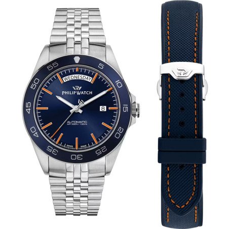 Orologio Uomo Philip Watch R8223597114 Argentato