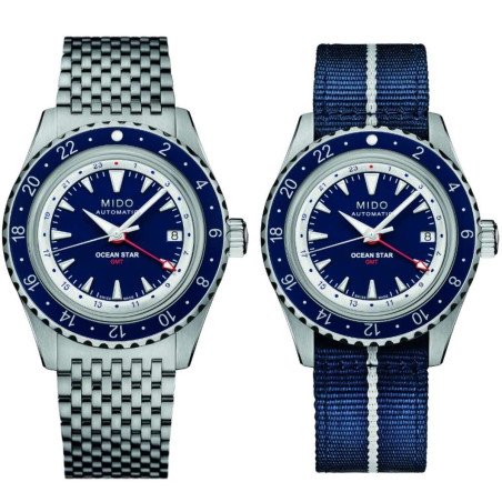 Men's Watch Mido OCEAN STAR GMT SPECIAL EDITION Silver