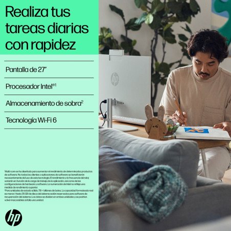 All in One HP BH7V6EA 27" Intel Core i5 16 GB RAM 512 GB SSD