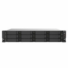Almacenamiento en Red NAS Qnap TS-1273AU-RP-8G Negro Gris Aluminio