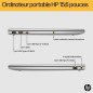 Laptop HP FC0071NF 15,6" ryzen 5-7520u 16 GB RAM 512 GB SSD Azerty Francés