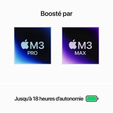 Laptop Apple MacBook Pro 2023 1 TB Azerty Francés M3 Pro