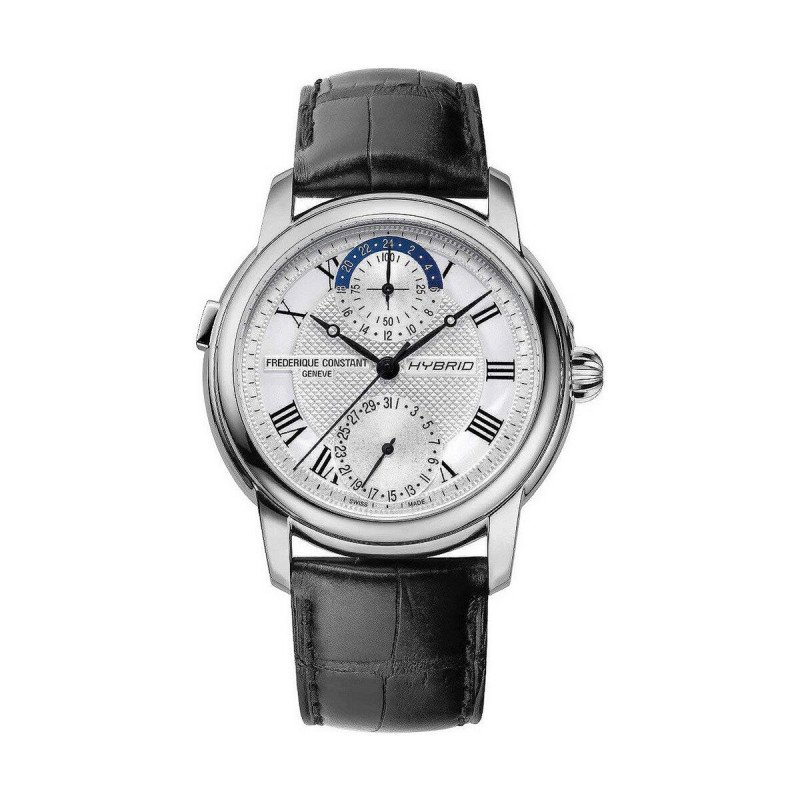 Orologio Uomo Frederique Constant HYBRID MANUFACTURE BLUETOOTH Nero
